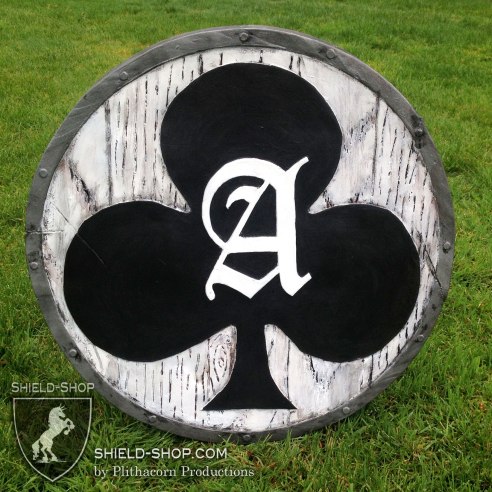 Ace of Clubs Shield for Belegarth