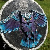 Celtic owl side view