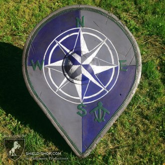 Varangian Guard inspired shield for Dagorhir. By the Shield-Shop.