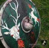 Flaming Stag shield side 2