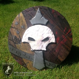 Horde themed shield for Belegarth