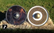 Lord of the Rings Shield Pair, for Battle for the Ring 2015 Prizes