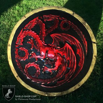 House Targaryen Game of Thrones Shield