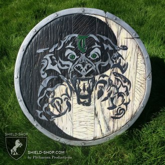 Tribal Lion Shield