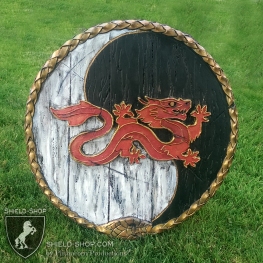 Wheel of Time punch shield for Amtgard